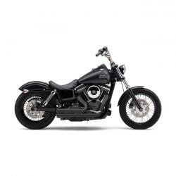 Speedster 909 Exhaust Black For 12-17 Softail Excl. FXSB Breakout NU