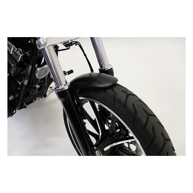 Custom V1 Front Fender Matt Black For 13-17 FXSB Breakout NU