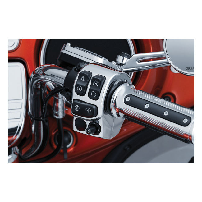 Switch Housing Set Chrome For 14-21 Touring Excl. FLHRXS