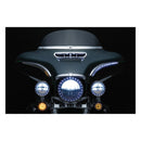 LED Lighted Bat Lashes Chrome