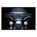 LED Lighted Bat Lashes Chrome