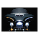LED Lighted Bat Lashes Chrome