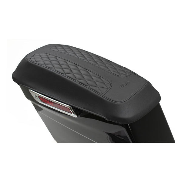 Mustang Saddlebag Lid Covers Black Perewitz For 14 21 Touring