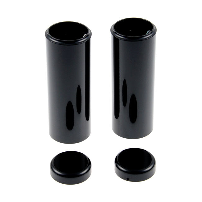 4 Pieces Fork Tube Cover Kit Gloss Black For 16-20 XL1200X Forty Eight