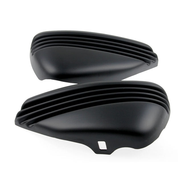 Bobber Side Cover Set Matt Black For 14-21 XL