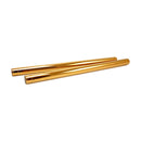 Titanium Nitride Coated 39 MM Fork Tubes Gold - 24-1/4 Inch OAL