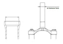 Upper External Headset Bearings Black - 34 MM | 1-1/8"