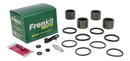 Caliper Repair Kit + Piston Black / Silver For Kawasaki Z 1000 ABS Black Edition 2012 - 30 MM
