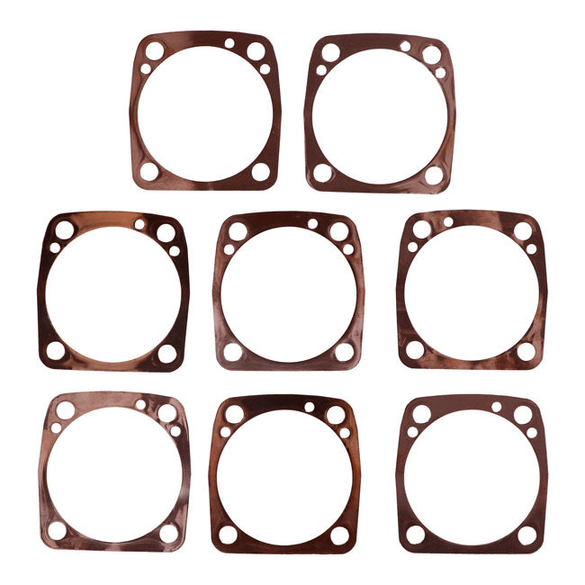 Builders Set Cylinder Base Gaskets 3 5/8 Bore For 84-99 Evo B.T. NU