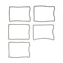 Lower Rocker Cover Gasket Rubber For 84-91 B.T.NU