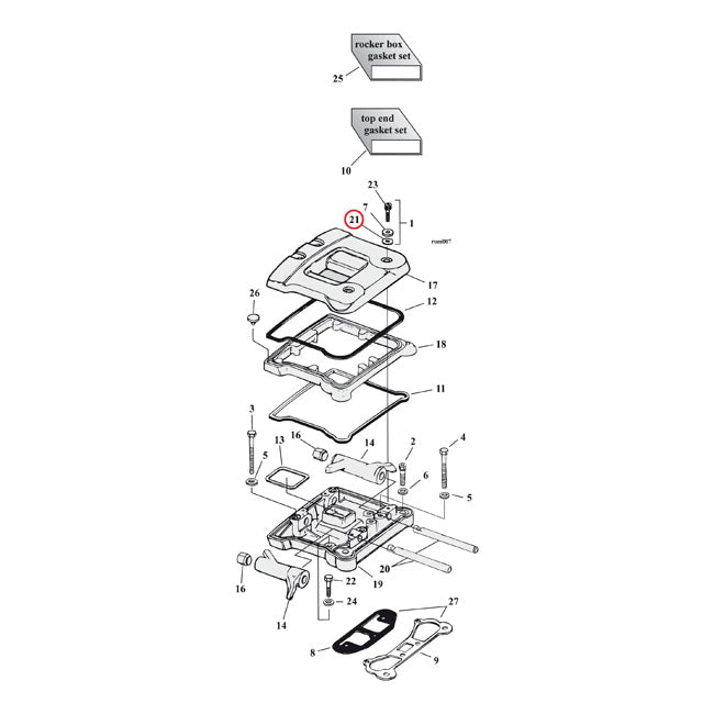 Rocker Box Seals Paper