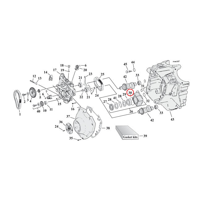 O-Ring Oil Pump Housing