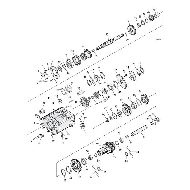 O-Ring Mainshaft Needle Bearing