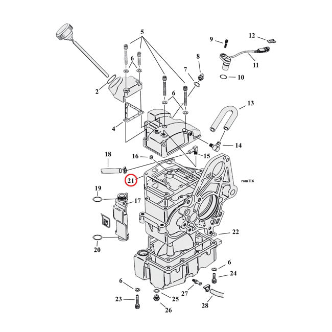 Transmission Top Cover Gasket For 91-98 Dyna NU