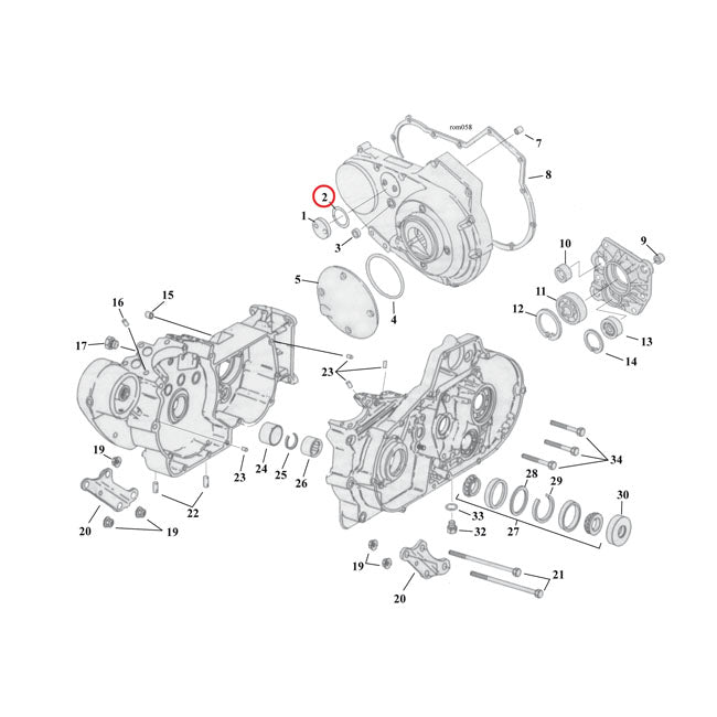 O-Ring Filler / Chain Inspection Cap Primary