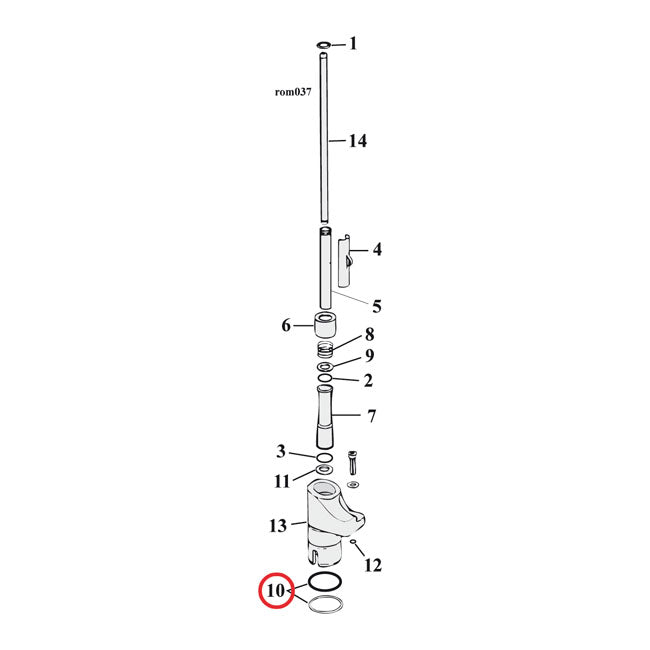 O-Ring Tappet Guide