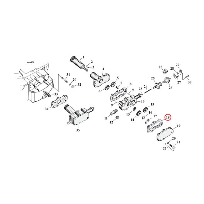 Oil Pump Body To Inner Cover Gaskets For L62-71 XLNU