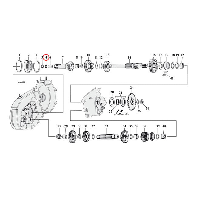 O-Ring Clutch Gear 561459
