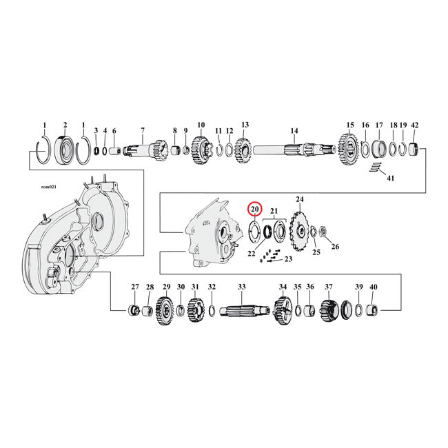 Gasket Mainshaft Seal Retainer