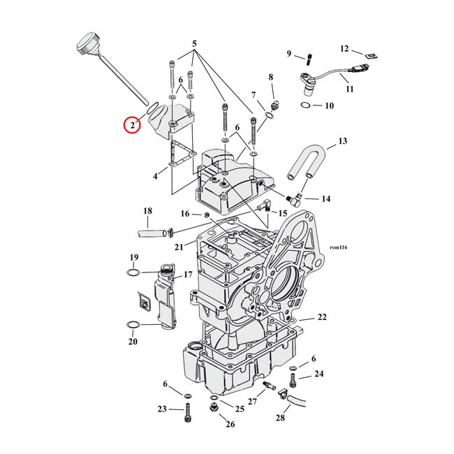 O-Ring Filler Cap Engine Oil