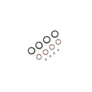 Pushrod Cover Seal Kit For 91-03 XLNU