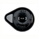 Mini Teardrop Stealth Air Cleaner Cover Gloss Black