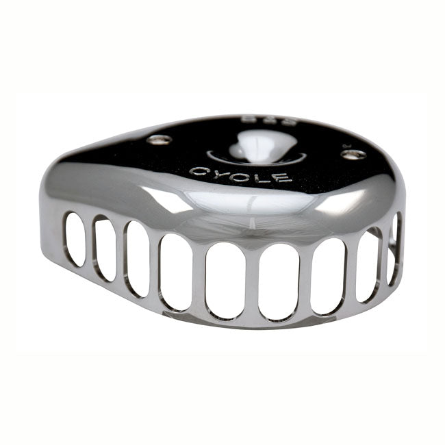 Mini Teardrop Stealth Air Cleaner Cover Chrome Plated