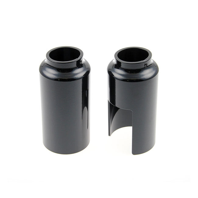 2 Pieces Lower Fork Tube Cover Kit Gloss Black For 18-21 FXBR/S Softail Breakout