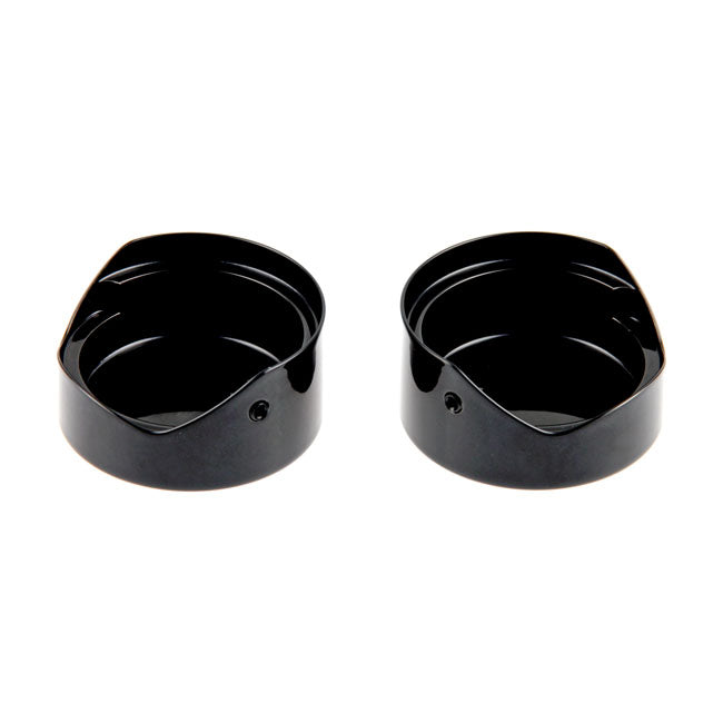 2 Pieces Fork Tube Cap Bolt Cover Kit Black Logo