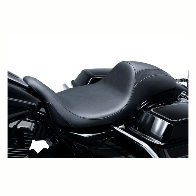 Hightail Fastback 2-Up Seat Black For 08-21 Touring