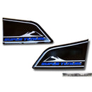 3D Motorcycle Stickers Tank Sides Black Yamaha XT 1200 Z Super Tenere