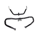 Front Engine Guard Chopped Black For 15-21 FLTR Road Glides Excl. Models Equipped