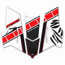 3D Motorcycle Stickers - Windshield Carbon Look For Yamaha XT 1200 Z Super Tenere 2010>2014