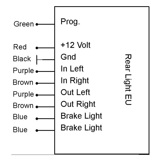 Axel Joost Elektronik Rear Light EU