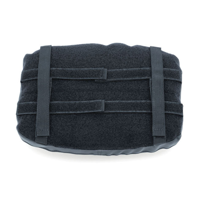 Removable Luggage Backrest Pad Black