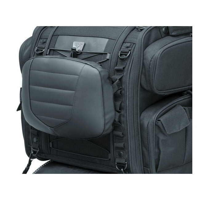 Removable Luggage Backrest Pad Black