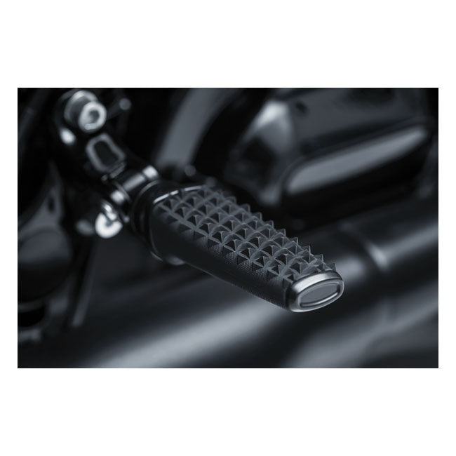 Thresher Pegs With Male Mount Adapters Satin Black