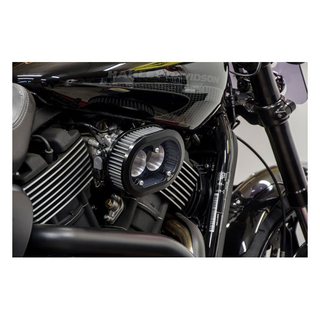 Street Rod Hi Flow Air Cleaner Kit Black