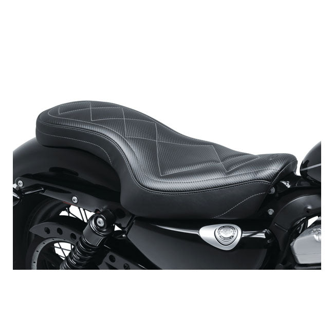 Super Tripper Seat Black Carbon Black For 04-21 XL (Excl. 07-09 XL)