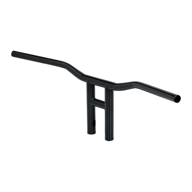 Tyson XL Handlebar 10 Inch Black TUV Approved Fits 82-21 H-D With 3-1/2" Mount Bolt Spacing