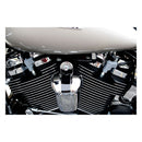 9 MM Fire Power Spark Plug Wire Set Black / Silver For 17-22 M8 Touring