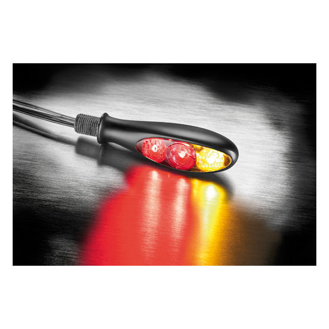 Micro S DF Dark Black Taillight / Turn Signal