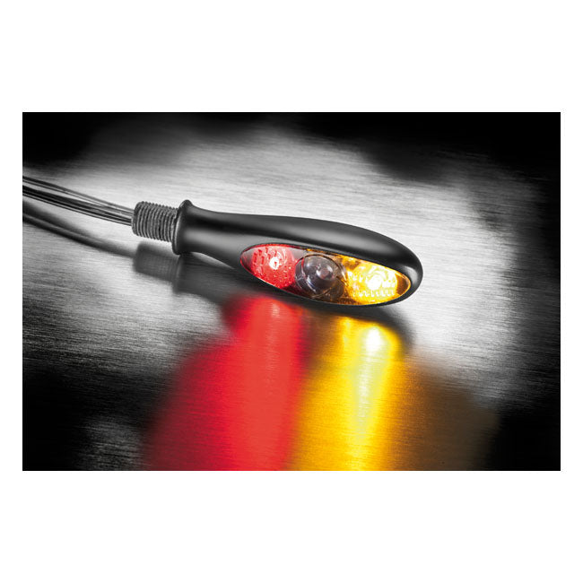 Micro S DF Dark Black Taillight / Turn Signal