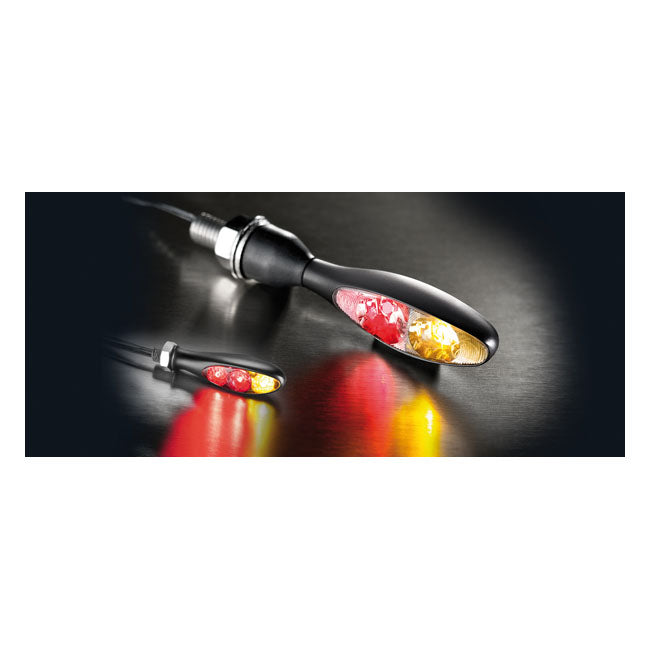 Micro S DF Dark Black Taillight / Turn Signal