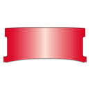 Repl Adj Lower Window Style D Red For 49-59 Panhead With OEM H-D & National Cycle Beaded