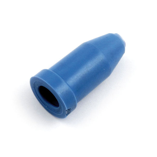 Rubber Cable Covers Blue 1/4 Inch