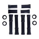 Panhead Aluminum Pushrod Cover Set Black