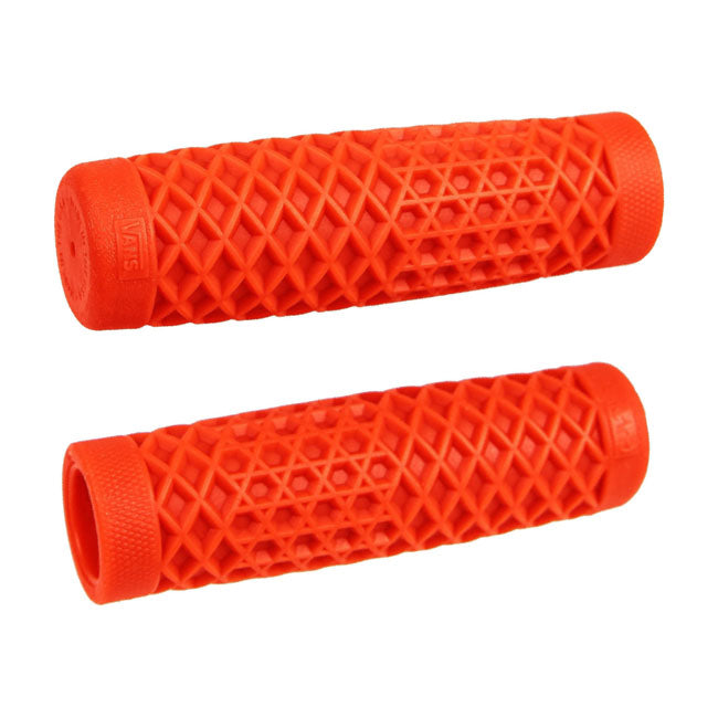 Vans/Cult Waffle Grips 7/8'' 22 MM Orange For for 7/8 Inch 22mm handlebars