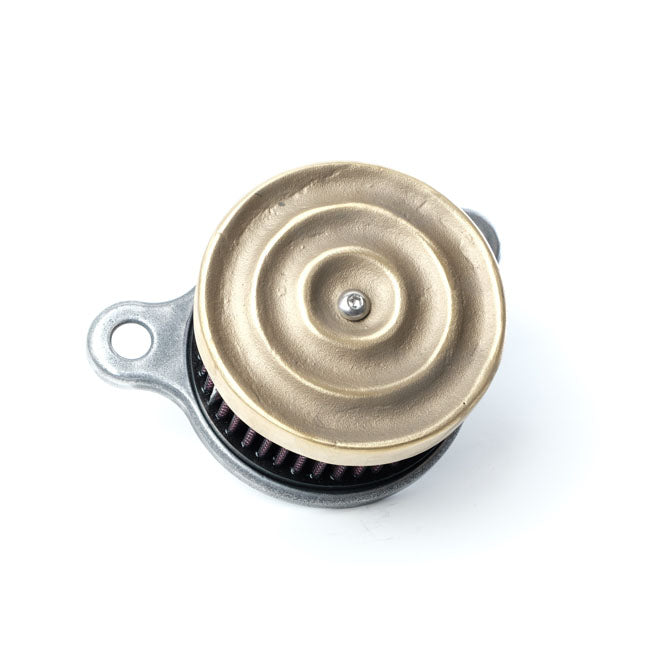 Wannasucker 'Wave' Air Cleaner Brass For 91-22 XL