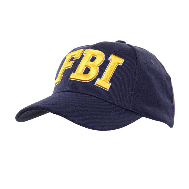 Motorcycle Storehouse Baseball Cap FBI Blue